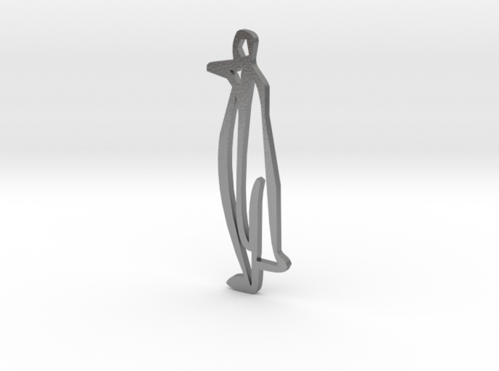 Happy Penguin Pendant 3d printed
