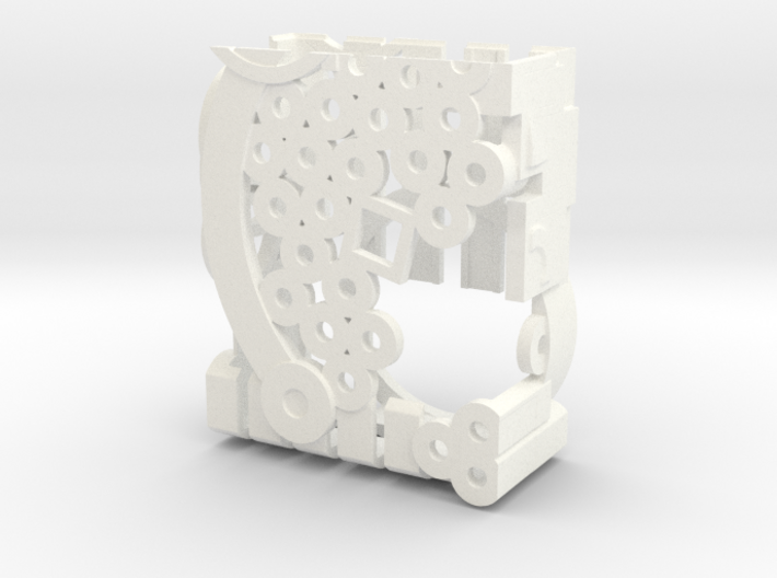 Crank Case Bottom _ Part2of3 _ by Dallas Good 3d printed