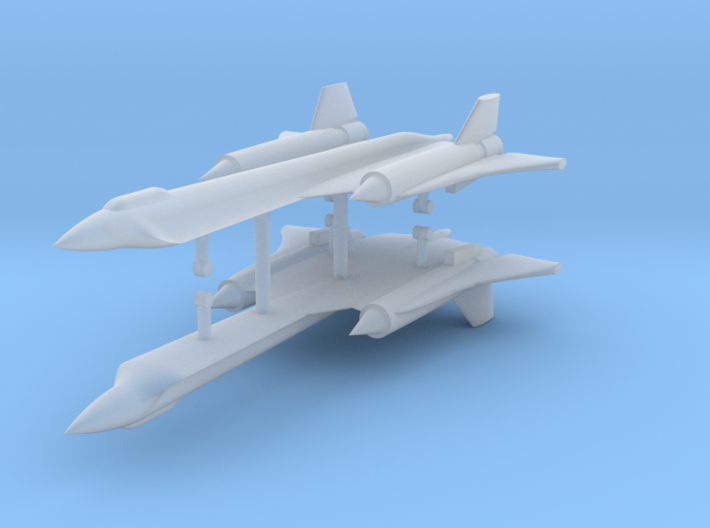 1/700 Lockheed YF-12 (x2) 3d printed