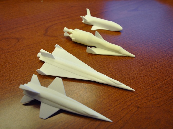 1/144 USAF/BOEING X-37 OTV (CENTERED ENGINE) 3d printed US Space Planes available in my shop!