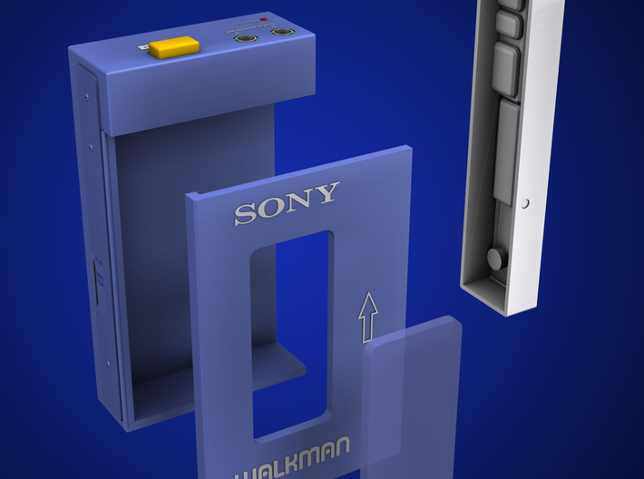 TPS-L2 Walkman BODY (part 4 of 4) 3d printed