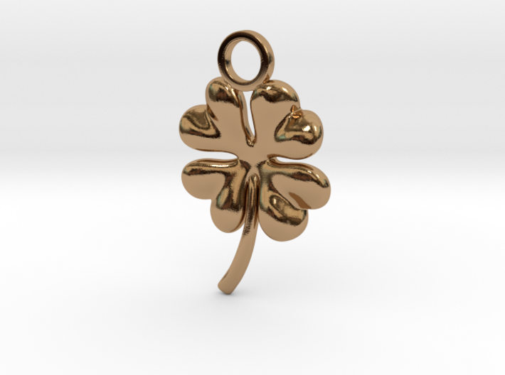 Clover earring 3d printed