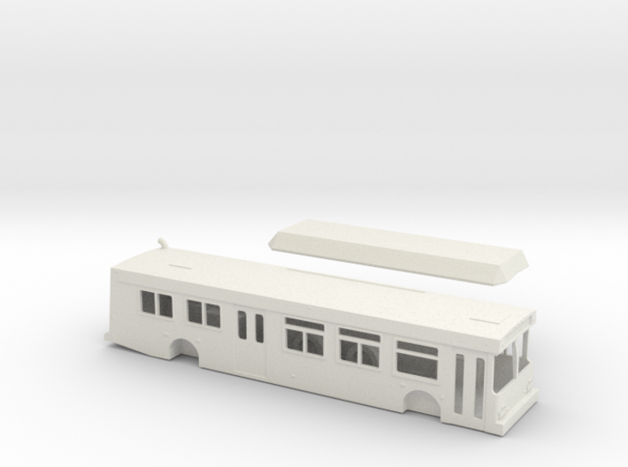 HO scale new flyer c40lf sdmts (improved) 3d printed