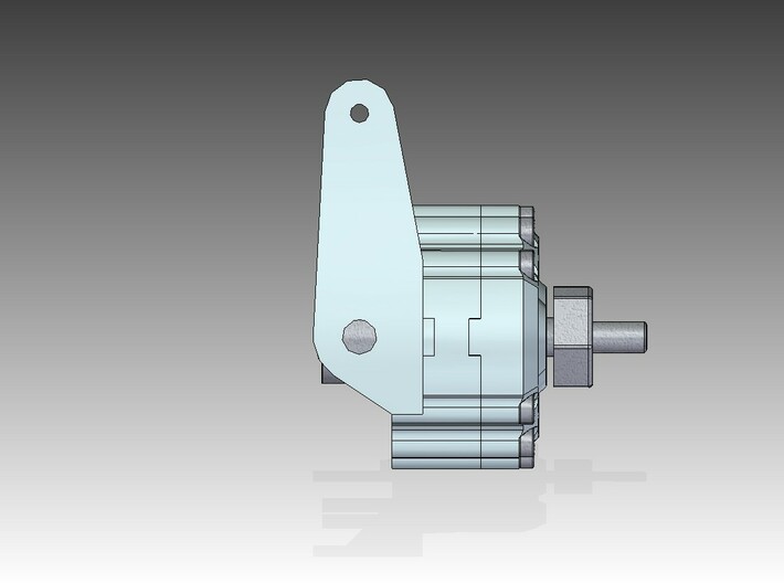 Portal Axle - Axial AX10, SCX10, steering knuckle  3d printed 