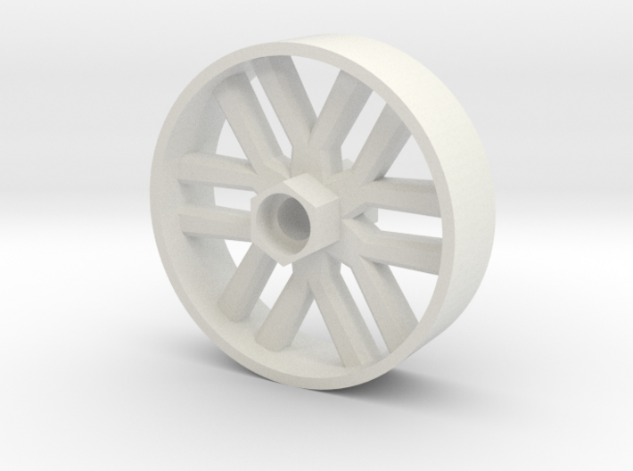 BP8 front wheel for foam tires 56mm 3d printed