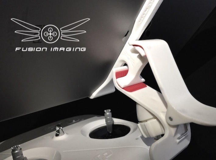 iPad Air Vector (V2) Remote Mount for DJI Phantom 3d printed iPad Air 'Vector' Mount for DJI Phantom