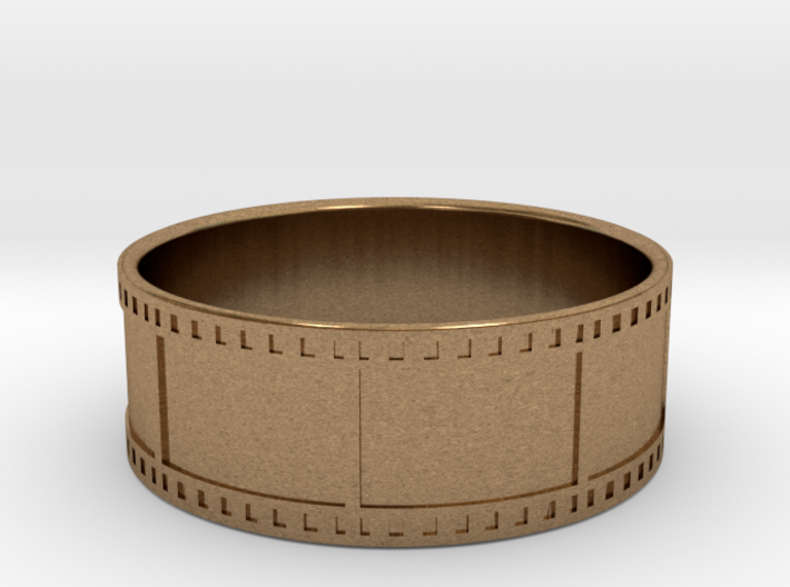 35mm Film Strip Ring - Size US 12 3d printed
