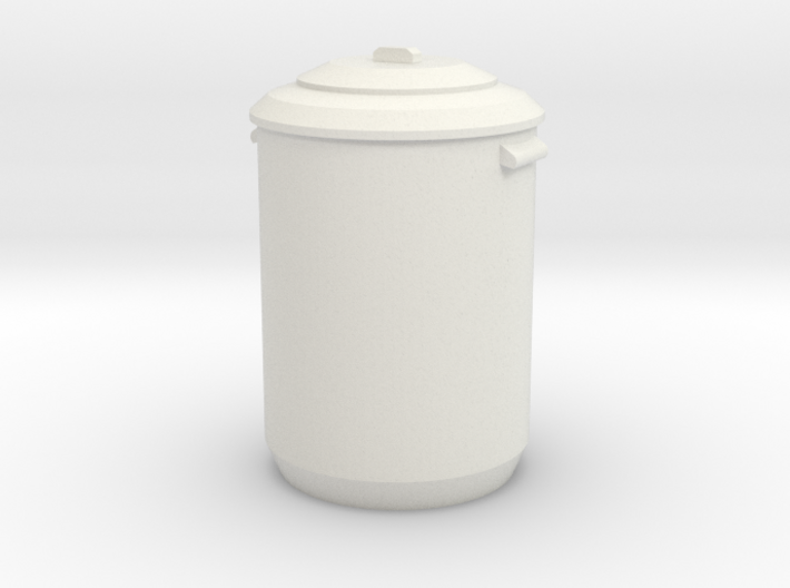1:48 Garbage Can - Dustbin 3d printed 