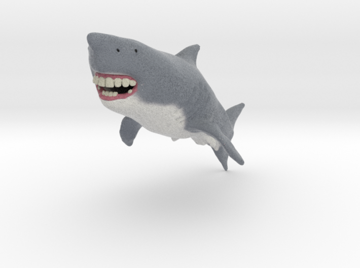 Shark With Human Teeth 3d printed