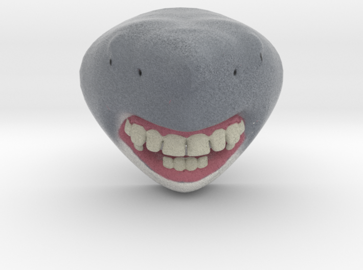 Shark with Human Teeth 3d printed