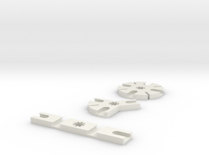 Iceblock Stick Joiners (set of 3) 3d printed