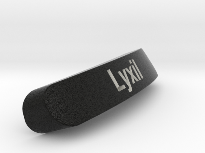 Lyxil Nameplate for SteelSeries Rival 3d printed