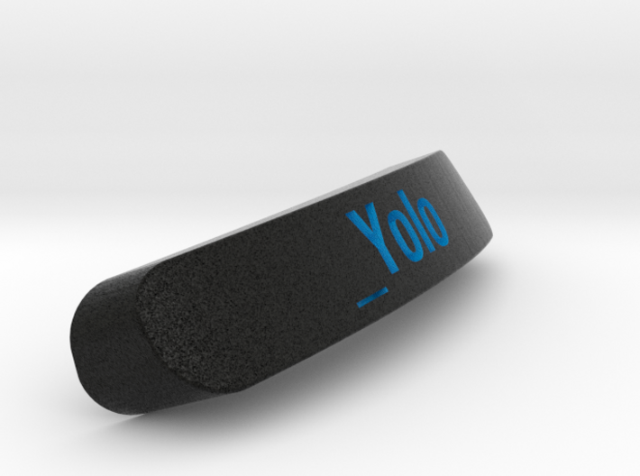 _Yolo Nameplate for SteelSeries Rival 3d printed