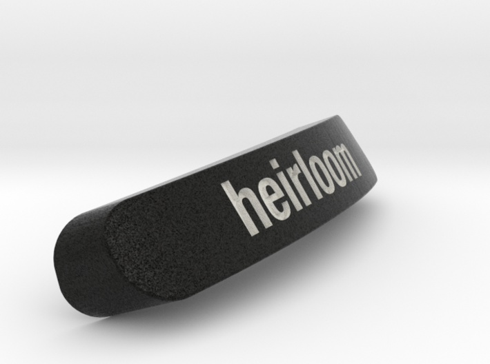 Heirloom Nameplate for SteelSeries Rival 3d printed
