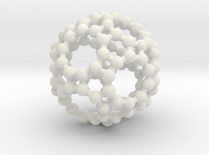 Truncated Icosidodecahedron 3d printed