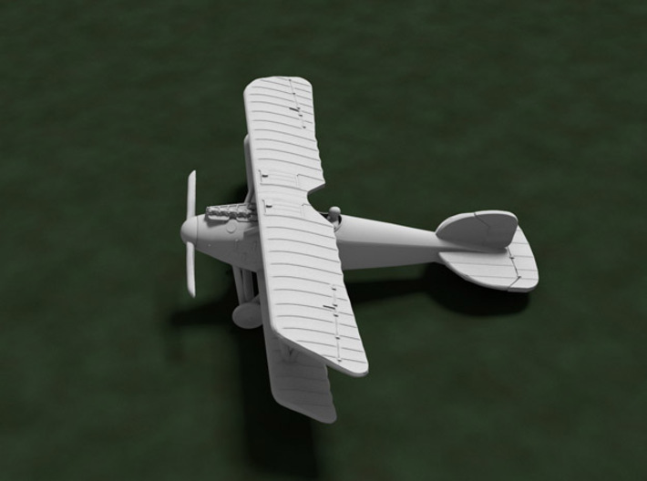 Albatros D.III (Middle East version) 3d printed Computer render of Albatros D.III (dual radiator version)