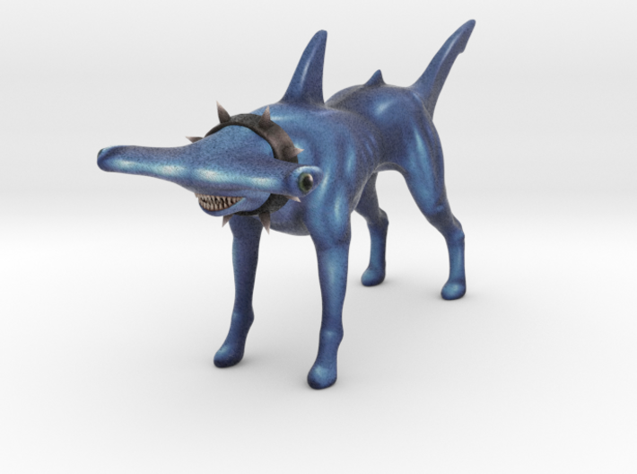 Hammerhead SharkDog 3d printed