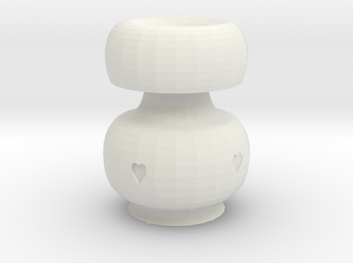 Heart Pot 3d printed