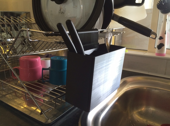 cutlery drainer 3d printed 