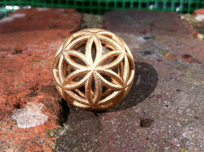 3D 25mm Orb of Life (3D Seed of Life)  3d printed 