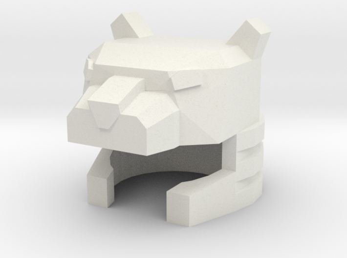 Robohelmet: Jaggedy Cat 3d printed