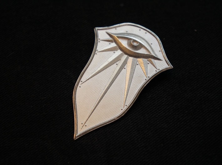 Pendant of the Seeker 3d printed