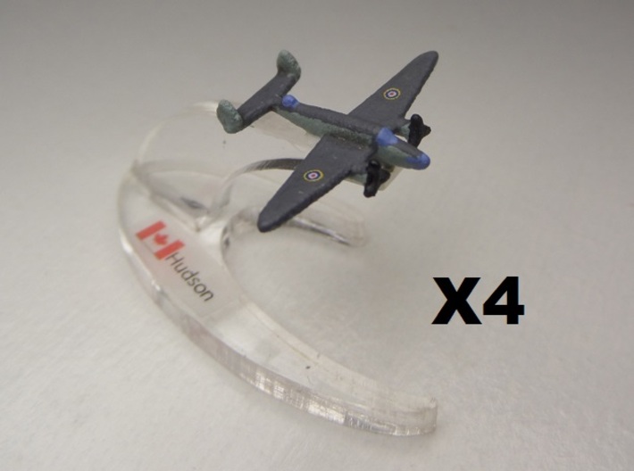 Lockheed Hudson x4 1:900 3d printed Comes unpainted without stands