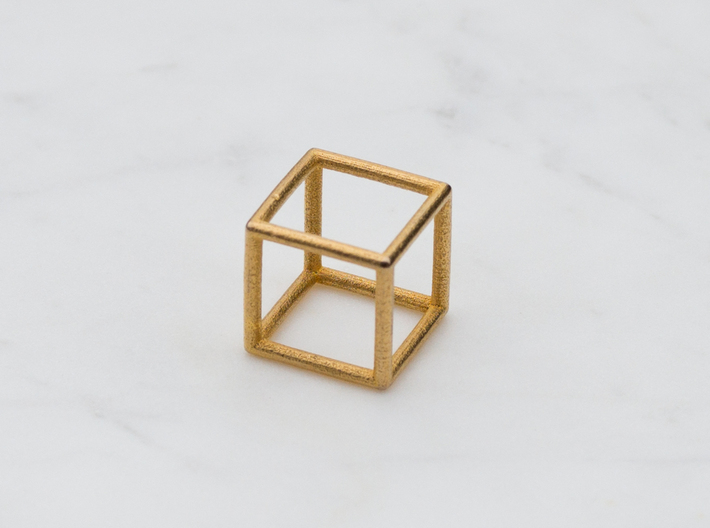 Cube Ring - Size 4 to Size 7 3d printed
