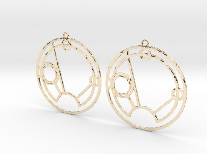 Sienna - Earrings - Series 1 3d printed