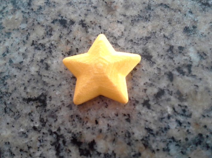 Mario Star 3d printed 