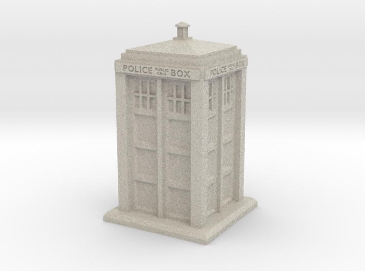 28mm/32mm scale Police Box 3d printed