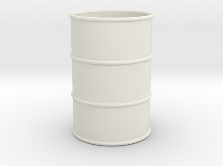 G Scale 44 Gallon Drum 1:22.5 (open one end) 3d printed