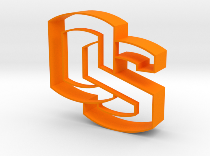 Oregon State OS logo Cookie Cutter 3d printed