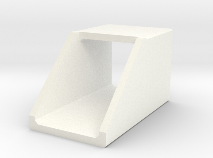 N/H0 Box Culvert Headwall (size 1) 3d printed