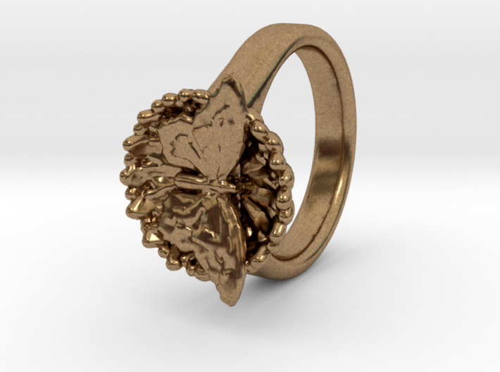 Swallowtail Butterfly Ring 3d printed