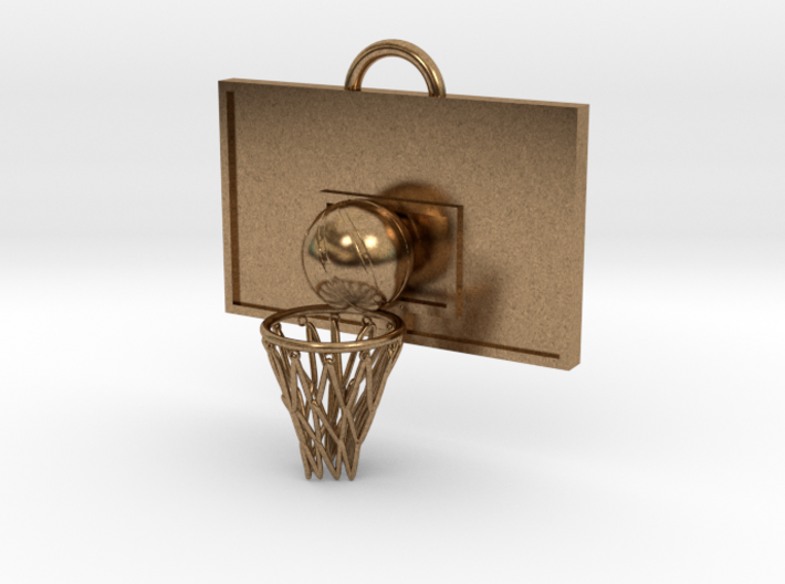Basketball pendant top 3d printed