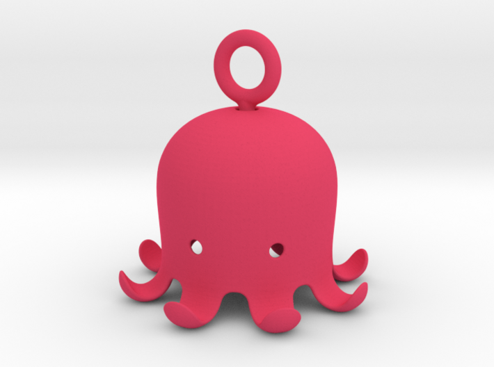 Octopus Pandant 3d printed