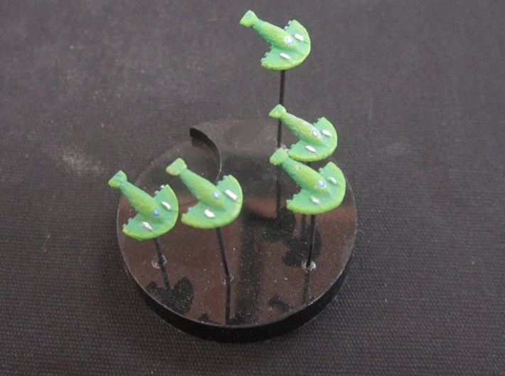 10 Aquatic Fighter/Bombers 3d printed painted and assembled. basing not included