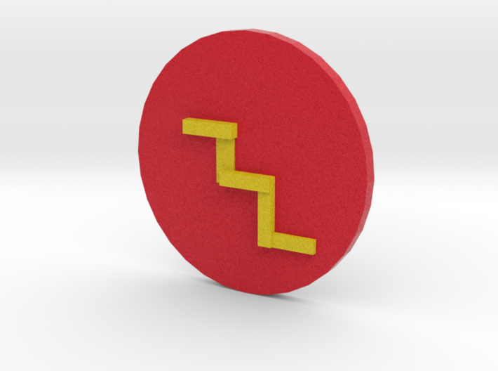 Printable Flash Symbol 3d printed