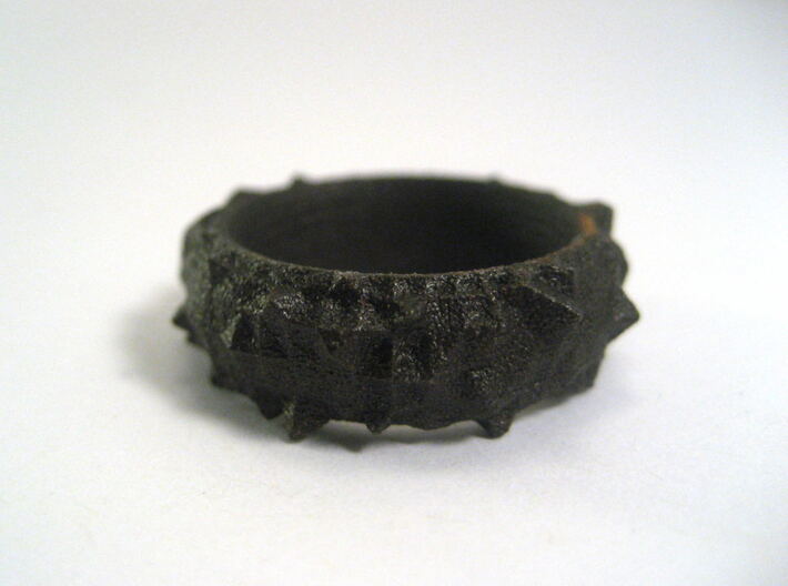 Facets Ring (Size 7) 3d printed
