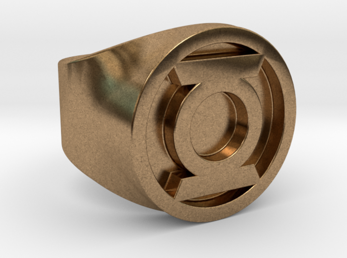 Green Lantern Ring (SIZE 9.5) 3d printed 