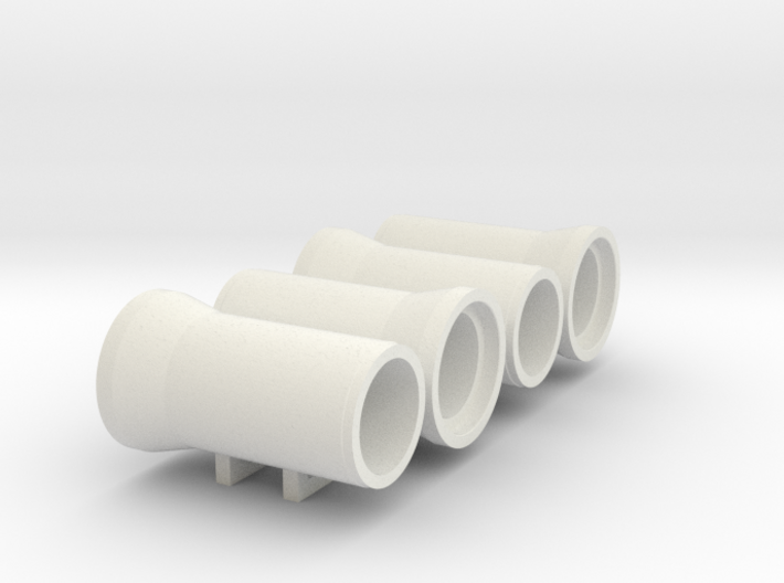 N Sewer pipe "ø1000mm" 4pc 3d printed 