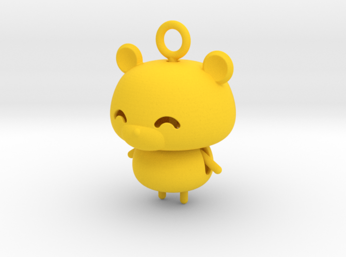 Happy Bear 3d printed