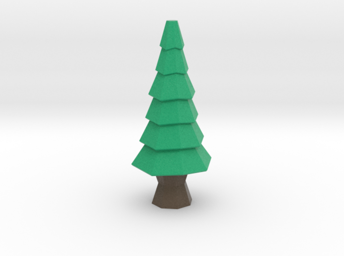 Low-Poly Tree [3.3 in] 3d printed