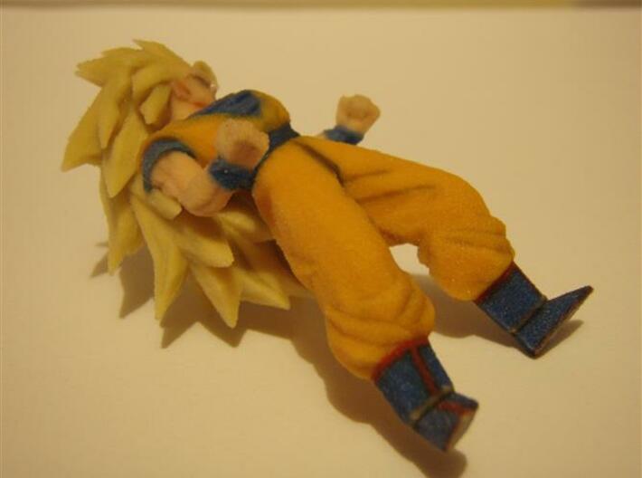DBZ - SanGoku SS3 with Socle 3d printed Old 60mm version