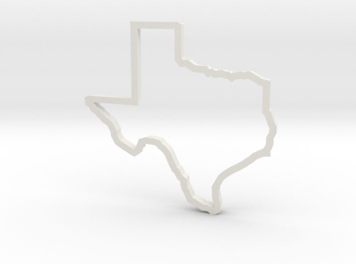 Texas Cookie Cutter 3d printed