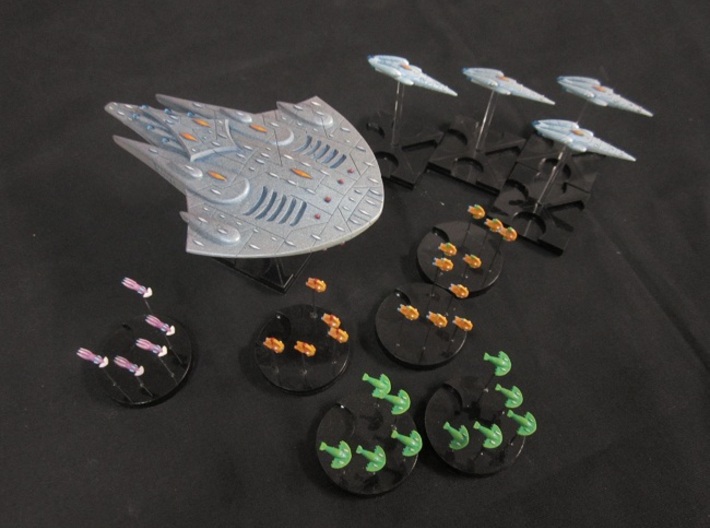 10 Aquatic Fighter/Bombers 3d printed 