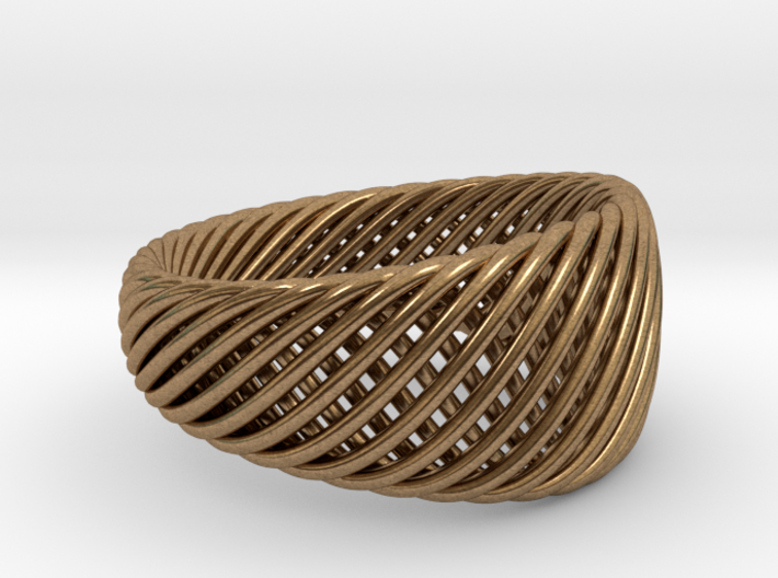 Twisted Ring - Size 7 3d printed 