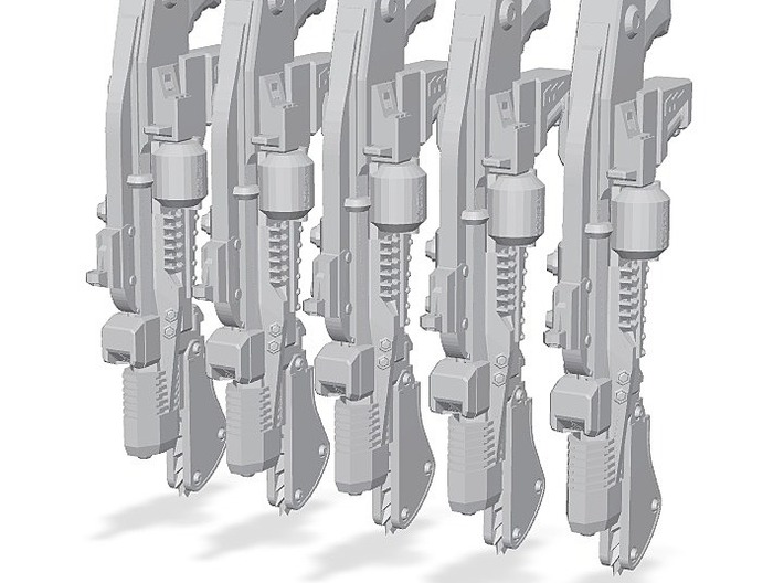 advanced thermal laser rifle 002a chain 3d printed