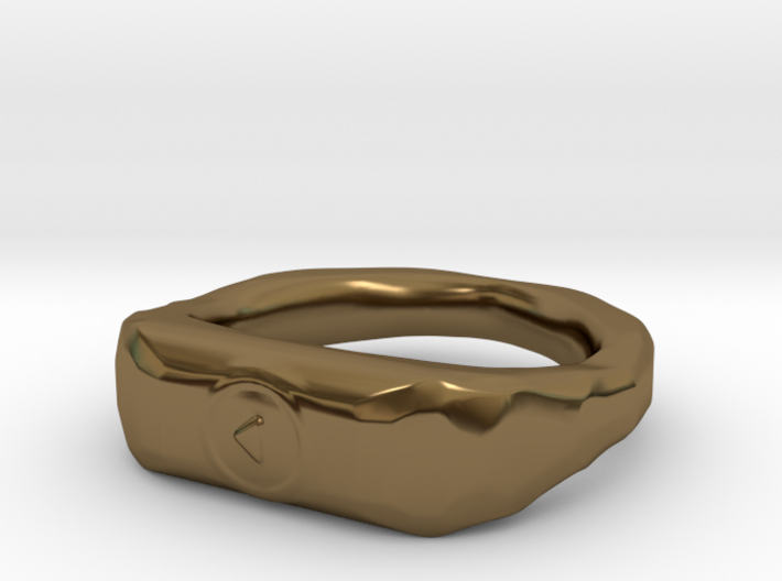 &quot;Play&quot; ring 1-st edition, &quot;Player&quot; jewelry collect 3d printed